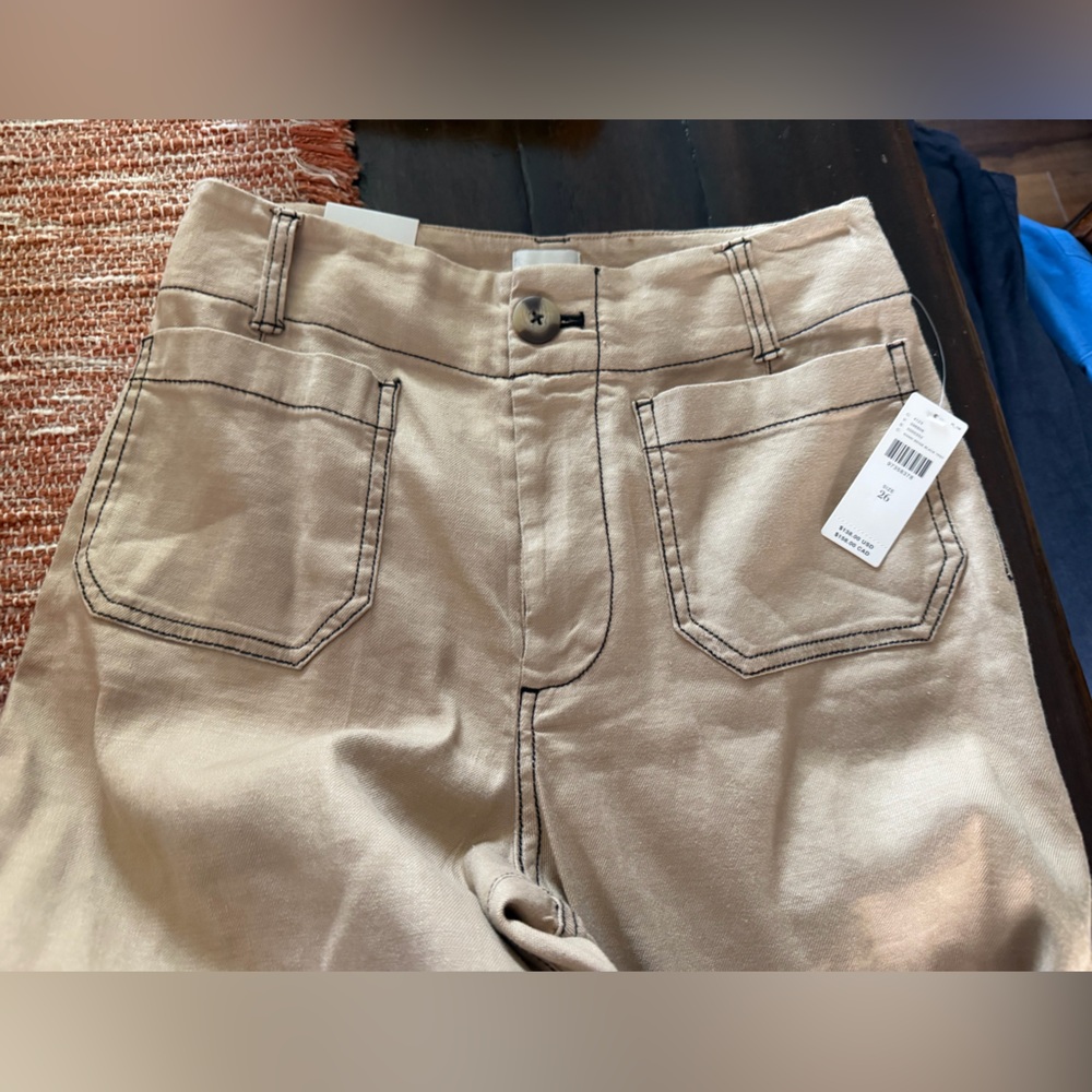 Collette linen stitches pants - Picture 7 of 8